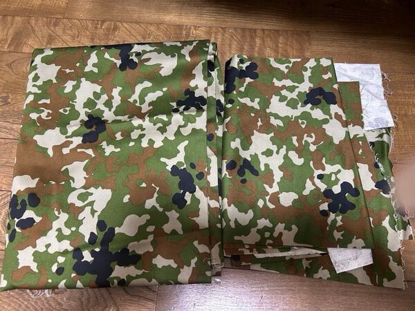 自衛隊 迷彩柄 陸自迷彩生地 ミリタリー