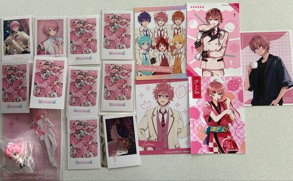 すとぷり さとみ バースデー ブロマイド シークレット アクリルキーホルダー ガチャガチャ プリントもの