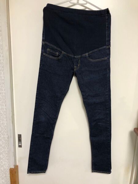 マタニティデニム ネイビー 無印良品 Sサイズ ジーンズ