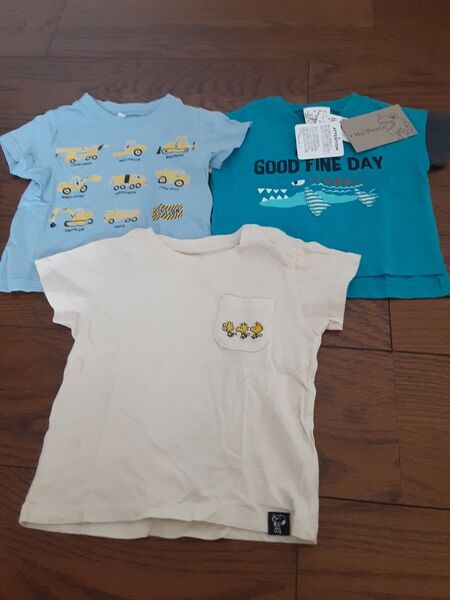 ベビー Tシャツ 半袖Tシャツ 3枚セット 80cm