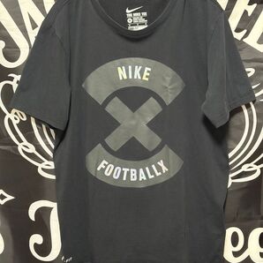 ★ナイキNIKE DRI-FIT FOOTBALLY 半袖Tシャツ M黒