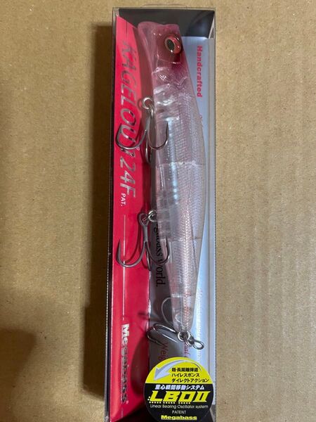 メガバス カゲロウ 124F シースルーグリッター