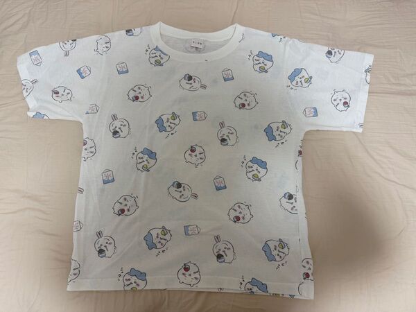 美品 ちいかわ しまむら かき氷柄 Tシャツ ハチワレ うさぎ 半袖Tシャツ