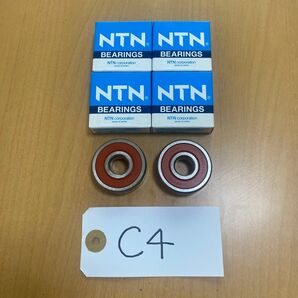 C④ NTN ベアリング 6301LLU ダックス シャリー DAX Chaly 前後ハブベアリング 4ヶセット