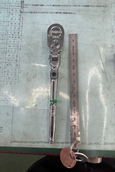 Snap-on/スナップオン フレックスラチェット 3/8 72ギャ