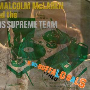 ★人気★NEW WAVE★7インチ★RAP45★ MALCOLM MCLAREN & THE WORLD'S FAMOUS SUPREME TEAM／BUFFALO GALS／7inch MURO DJ KOCO DEV LARGE