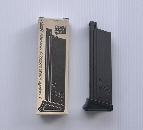 【新品・未使用】マルゼン ワルサーPPK/sガスブローバック用22連リキッドマガジン