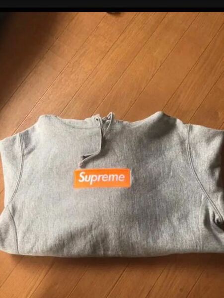 supreme 17aw box logo Hooded Sweatshirt