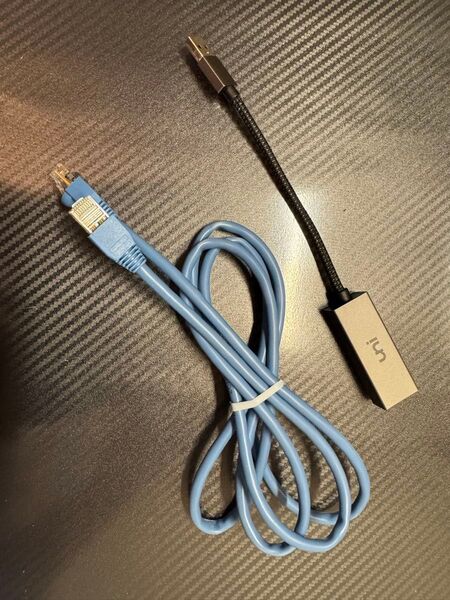 USB3.0 有線LANアダプタ+LANケーブル switch対応