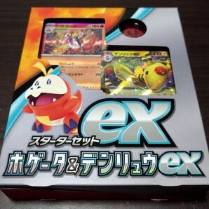 ポケモンカード スターターセットex ホゲータ&デンリュウex(新品未開封)