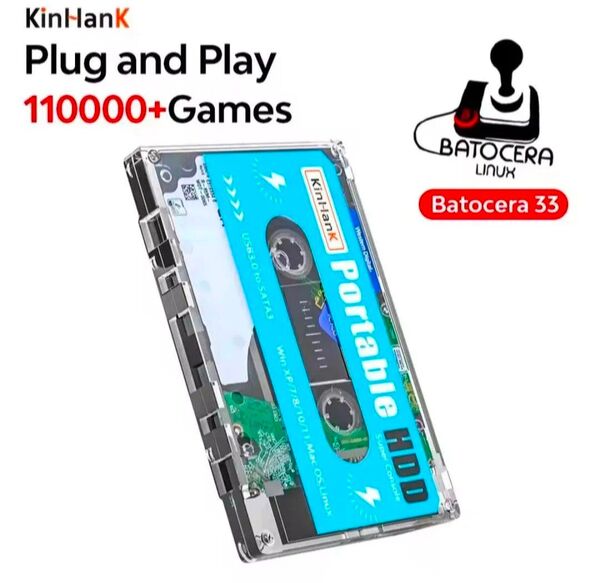 新品未使用 KINHANK Super Console 500G Gaming HDD