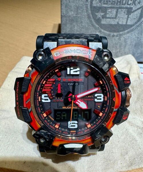 カシオ CASIO G-SHOCK GWG-2040FR-1AJR 40周年限定 40th Flare Redフレアレッド