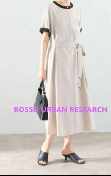 ROSSO URBAN RESEARCH Aラインショートスリーブ ワンピース
