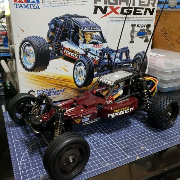 タミヤ 2025 DT04 ファイターネクスジェン カスタム ブラシレスセット 電動RC TAMIYA ラジコンカー