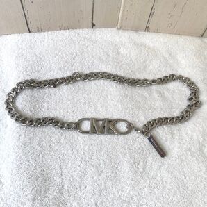 美品 マイケルコース MICHAEL KORS チェーンベルト ロゴ