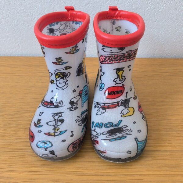 長靴 スヌーピー ベビー 13cm レインブーツ キャラクター