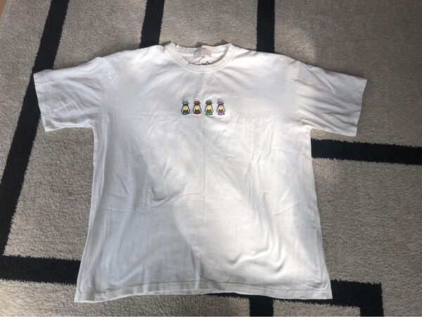 ロゴスデイズ ランタン刺繍デザイン Tシャツ L