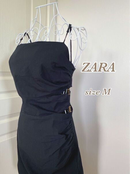 コーデ売り有り★ZARA ザラ キャミワンピース ブラック まとめ売り
