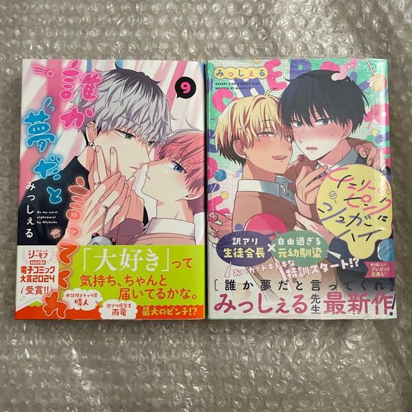 みっしぇる 誰か夢なと言ってくれ チェリーピンクにシュガーハイ 新刊