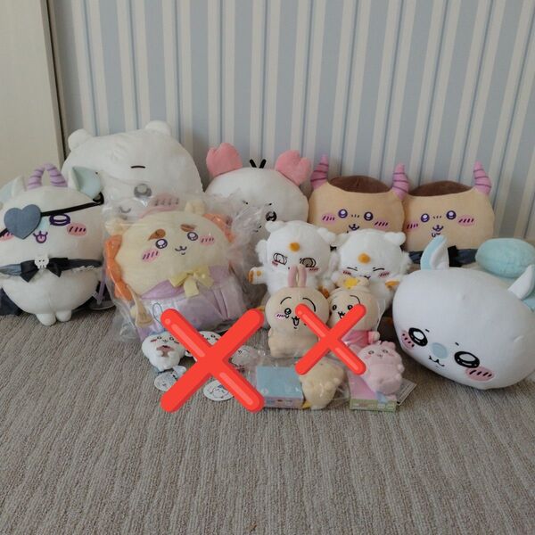 ちいかわ あくま てんし だららん あのこ カニカチューシャ BIGぬいぐるみ