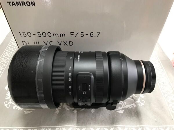 TAMRON 150-500mm F/5-6.7 Di III VC VXD SONY E 新品同様 ワンオーナー 保証残11ヶ月