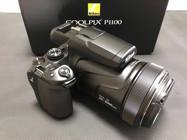 NIKON COOLPIX P1100 新品同様 約1年保証付き 24時間以内発送可能 ニコン クールピクス 125倍ズーム