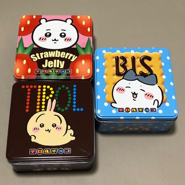 ちいかわ チロルチョコ缶 うさぎ ハチワレ