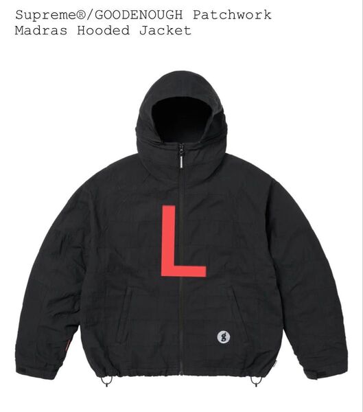 Supreme GOODENOUGH Patchwork Madras Hooded Jacket シュプリーム グッドイナフ