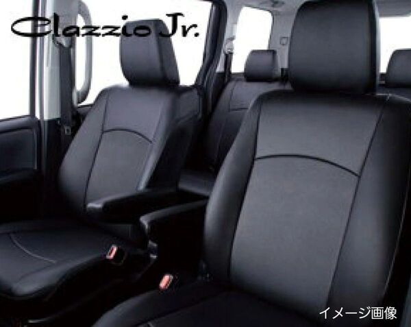 未使用 クラッツィオ シートカバー シエンタ 170系 Clazzio ジュニア ブラック 41ETJ1616K 6人乗り