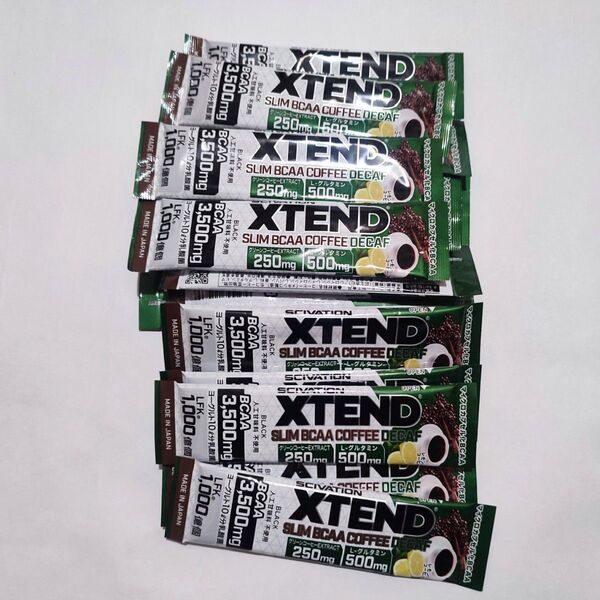 SCIVATION XTEND SLIM BCAA COFFEE DECAF 8.3g×15包