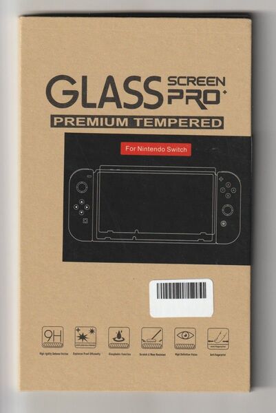 【新品】2枚入り Nintendo Switch専用 硬度9H 強化ガラス フィルム■液晶 保護フィルム■ニンテンドー スイッチ
