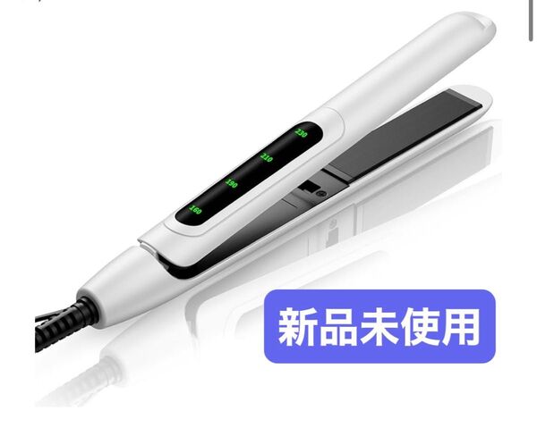 ヘアアイロンストレートアイロン 4段階温度調節 170℃~230℃ ヘアアイロン ストレート ワンタッチロック付き LCD液晶
