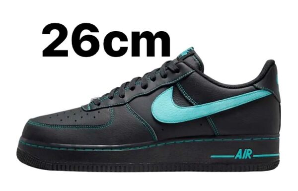 Nike Air Force 1 Low Black Tiffany 26cm