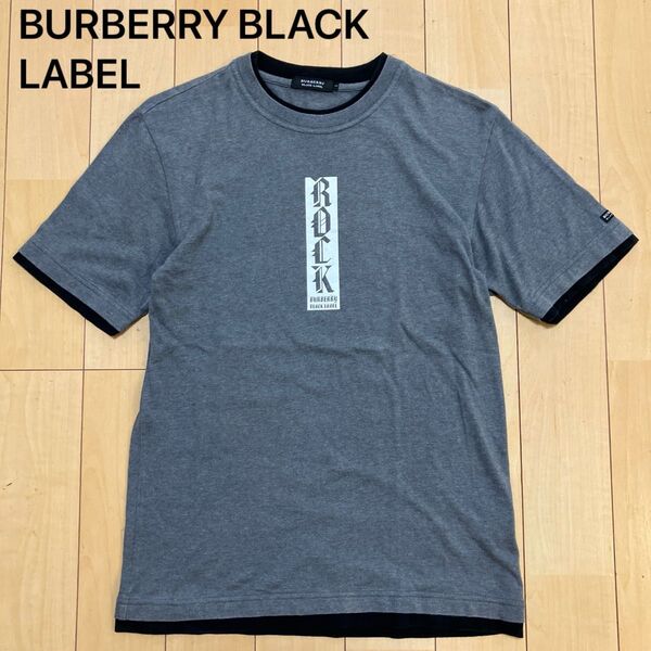 BURBERRY BLACK LABEL Tシャツ グレー サイズ2
