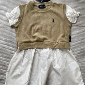 EAST BOY イーストボーイ 90 未使用 ワンピース チュニック ベージュ