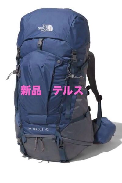 新品タグ付き ザノースフェイス テルス42 M リュック TEIIUS テルス45