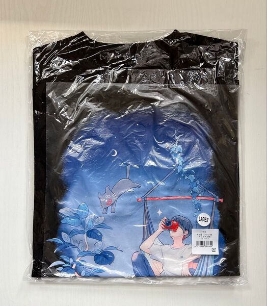TOP4 キヨ猫Tシャツ キヨとキヨ猫 黒 レディース 【新品未開封】