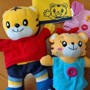 しまじろう パペット&はなちゃん ぬいぐるみ セット
