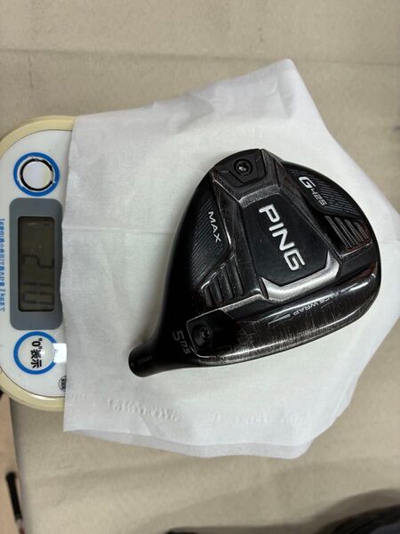 PING ピン G425 max fw 5w 17.5度 フェアウェイウッド ヘッドカバー付き ヘッド単品