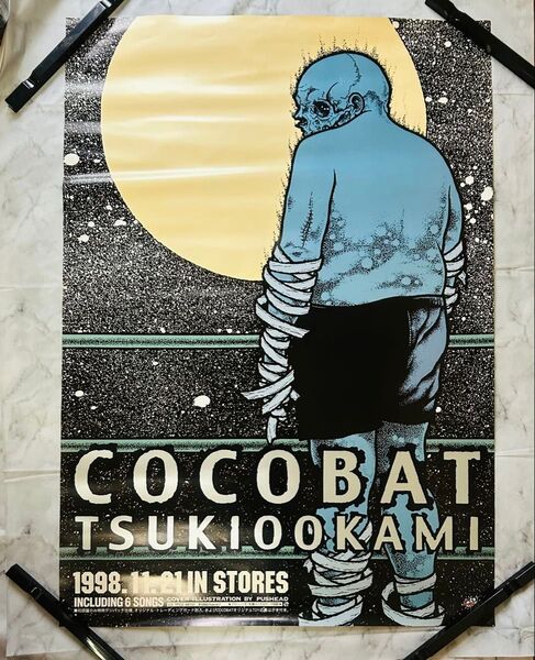 COCOBAT ココバット TSUKIOOKAMI パスヘッド告知ポスター 非売品
