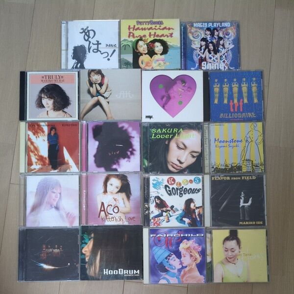 邦楽 J-POP 女性ボーカル アルバム19枚セット CDまとめ売り 匿名配送