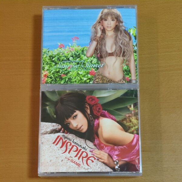 浜崎あゆみ / INSPIRE & sunrise/sunset CD・DVD 2枚組