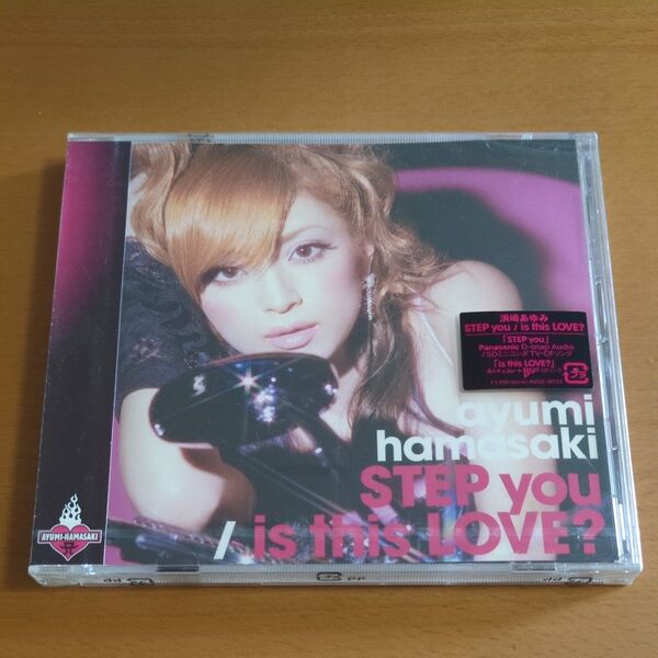 【未開封】浜崎あゆみ STEP you / is this LOVE? CD