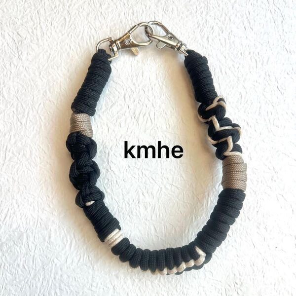 受注制作 #133 パラコード ハンドメイド ハンドストラップ 携帯スマホ キーホルダー