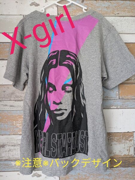X-girl エックスガール 半袖 Tシャツ Sサイズ 日本製