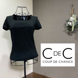 COUP DE CHANCE クードシャンス 半袖ニット サマーニット