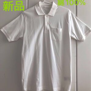 半袖ポロシャツ 鹿の子 M