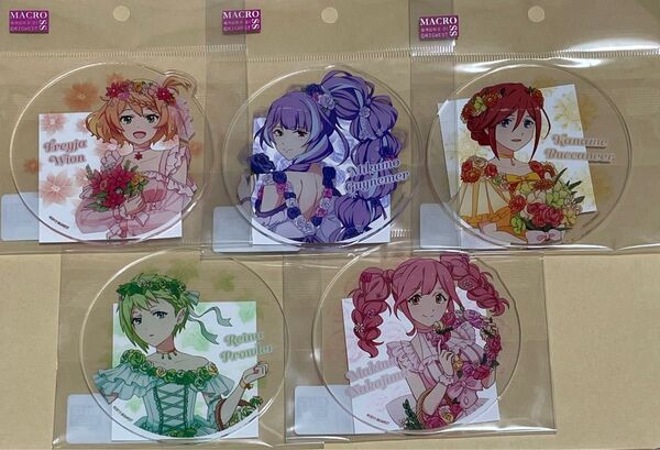マクロスΔ よみうりランド HANA・BIYORI アクリルコースター