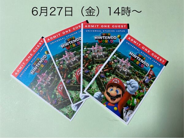 6月27日限定【入場券のみ】USJ 貸切イベント プレミアムナイト チケット ユニバーサルスタジオジャパン 当選品 JAL