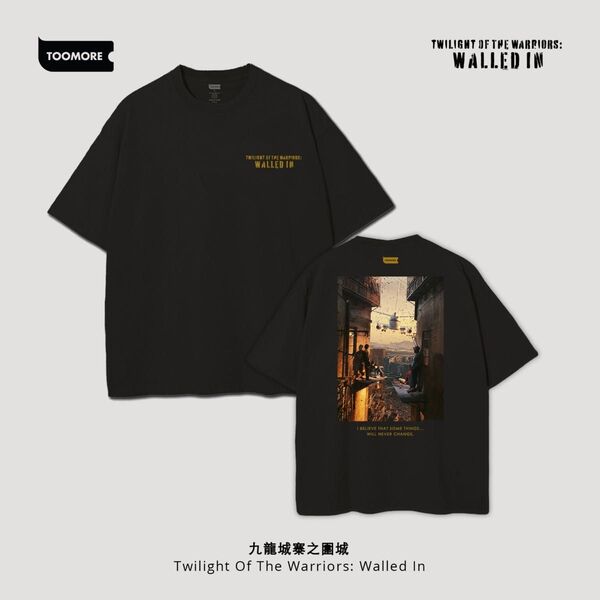 トワイライト・ウォリアーズ TOOMORE ラストシーンフォトTシャツ Mサイズ完売品 陳洛軍 信一 十二少 四仔 レア